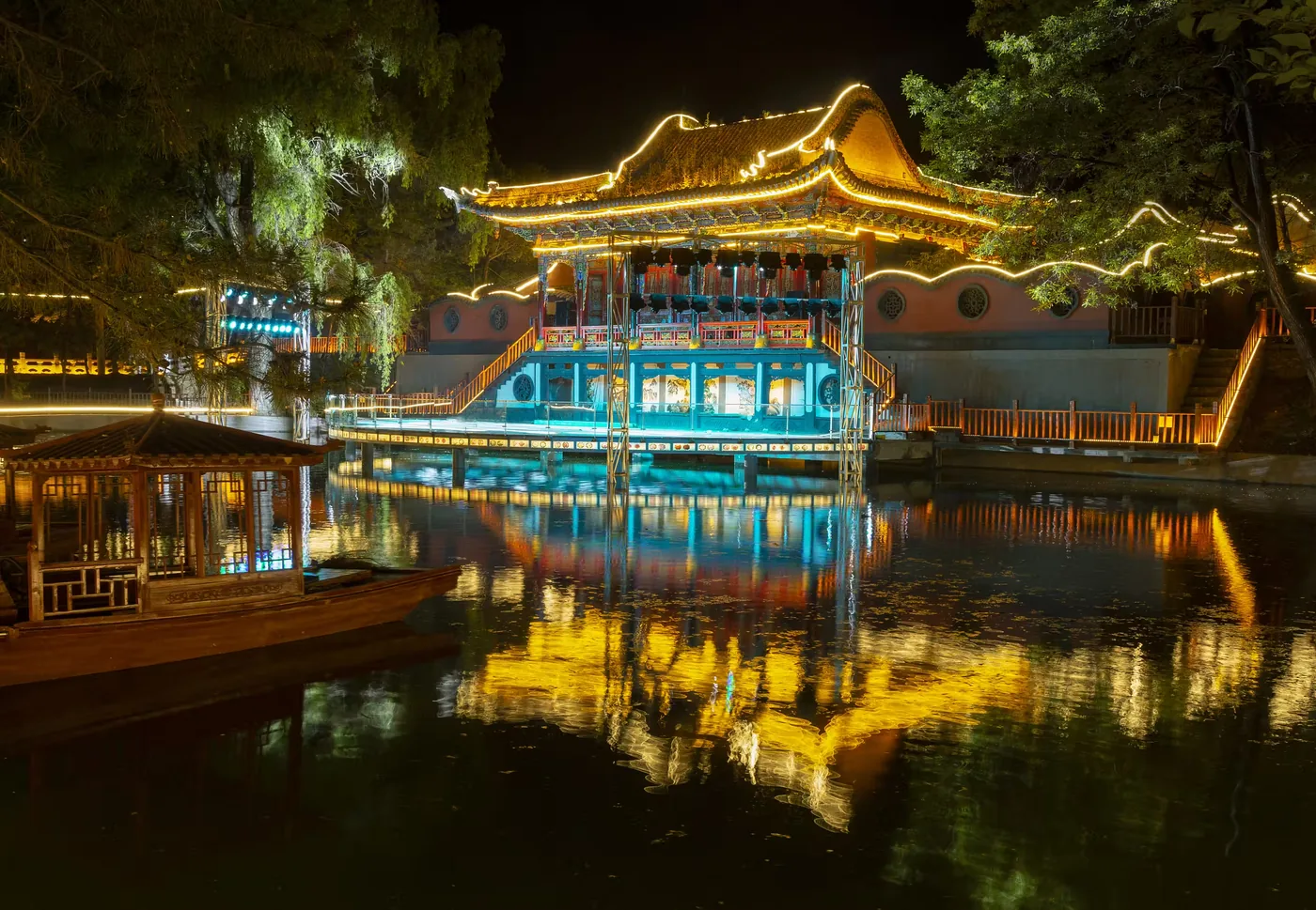 红园风景图片