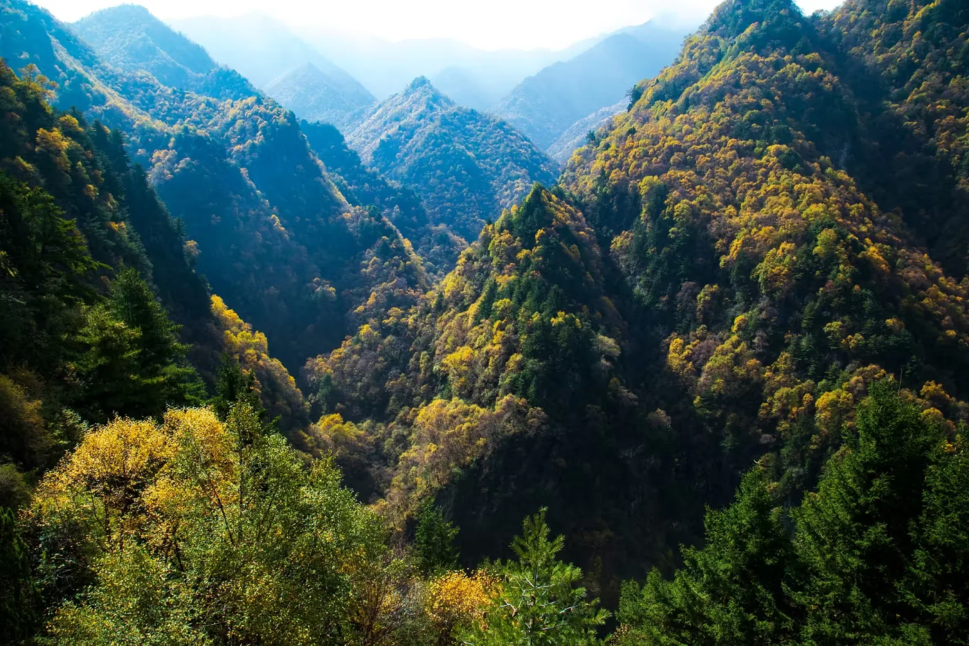 大墩峡风景图片