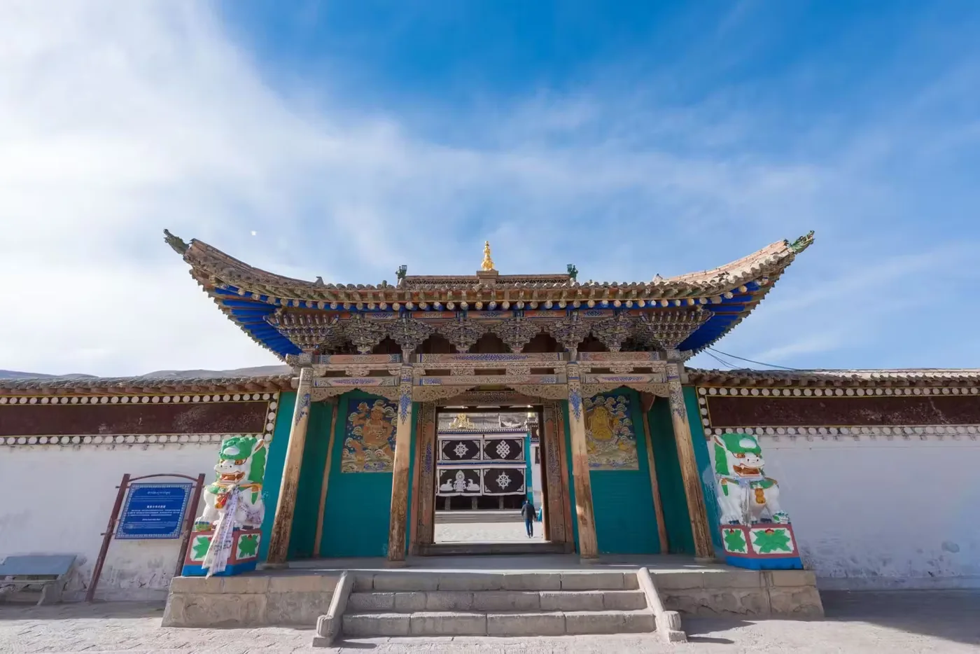 隆务寺风景图片
