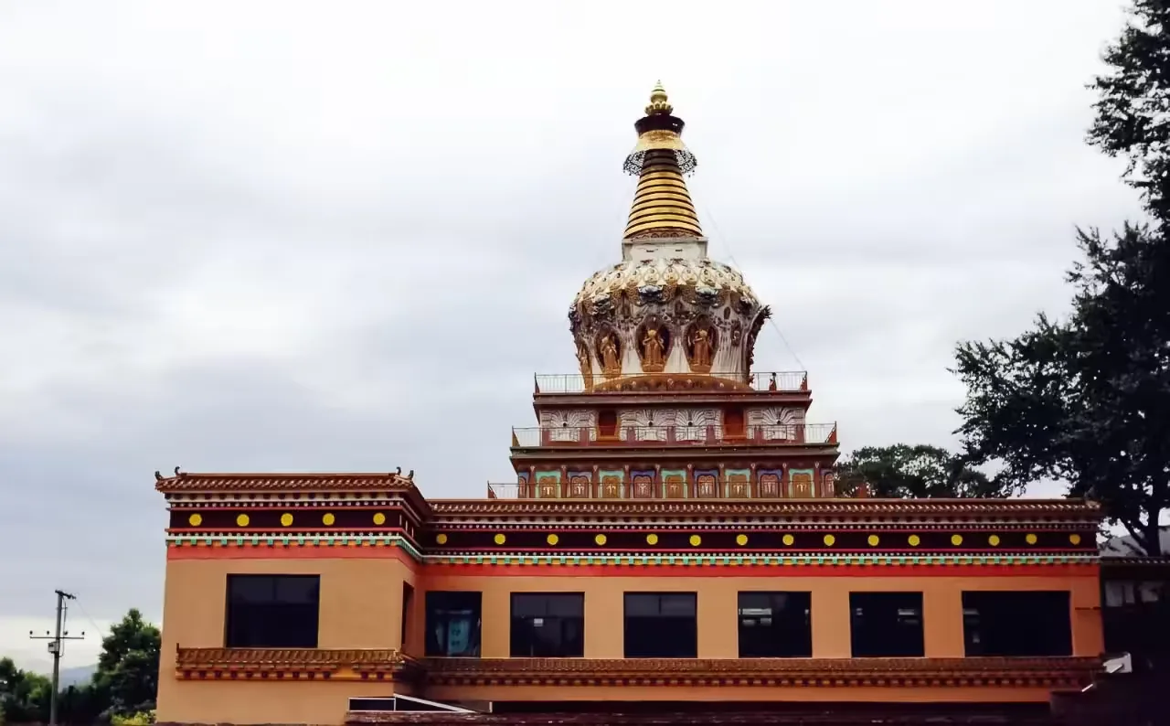 吾屯上寺实景图片