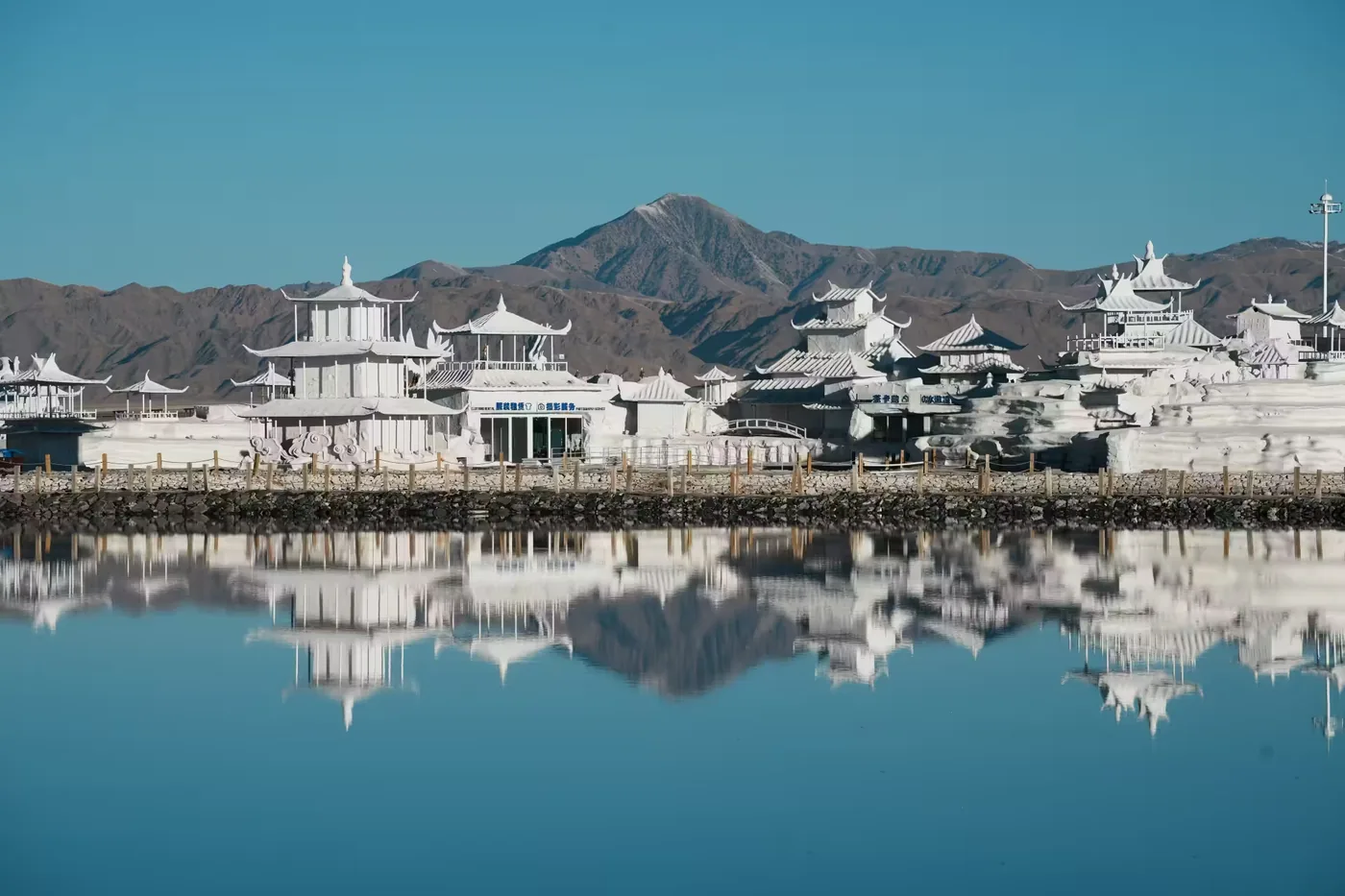 茶卡盐湖