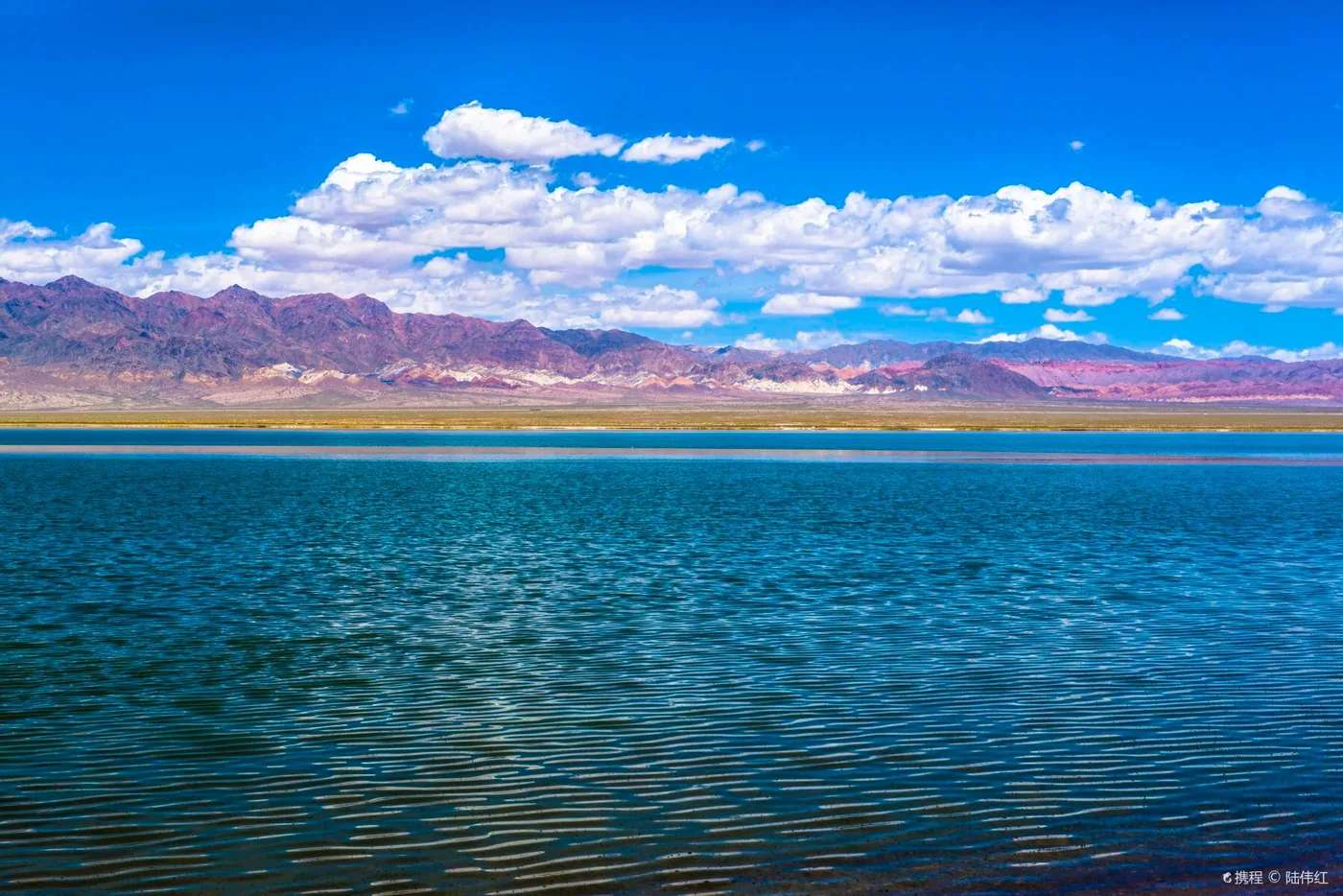 小柴旦湖风景图片