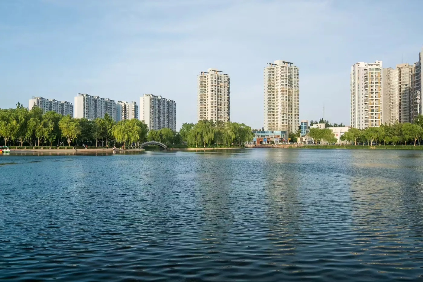 天鹅河景区