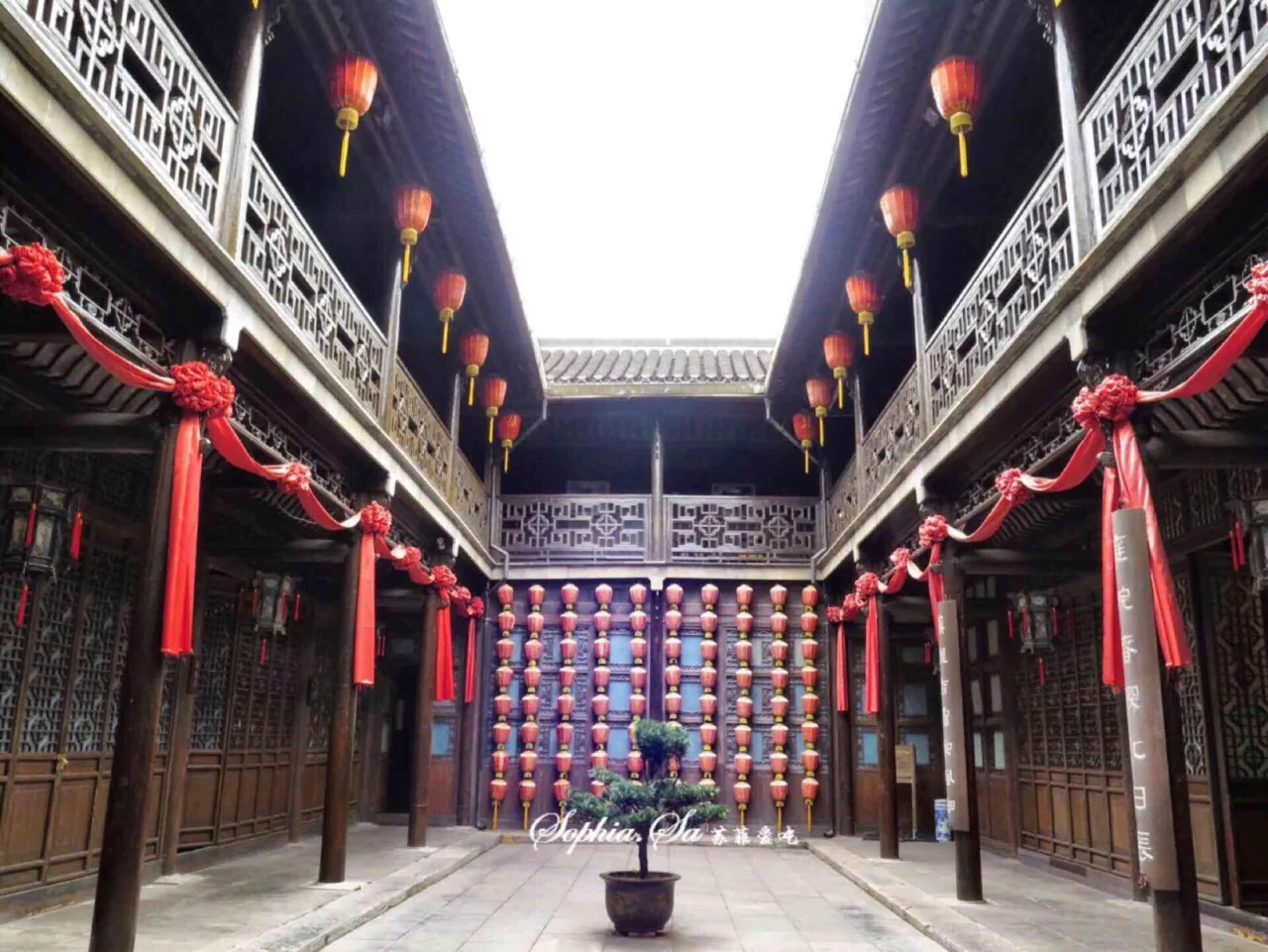 卢氏盐商住宅实景图片