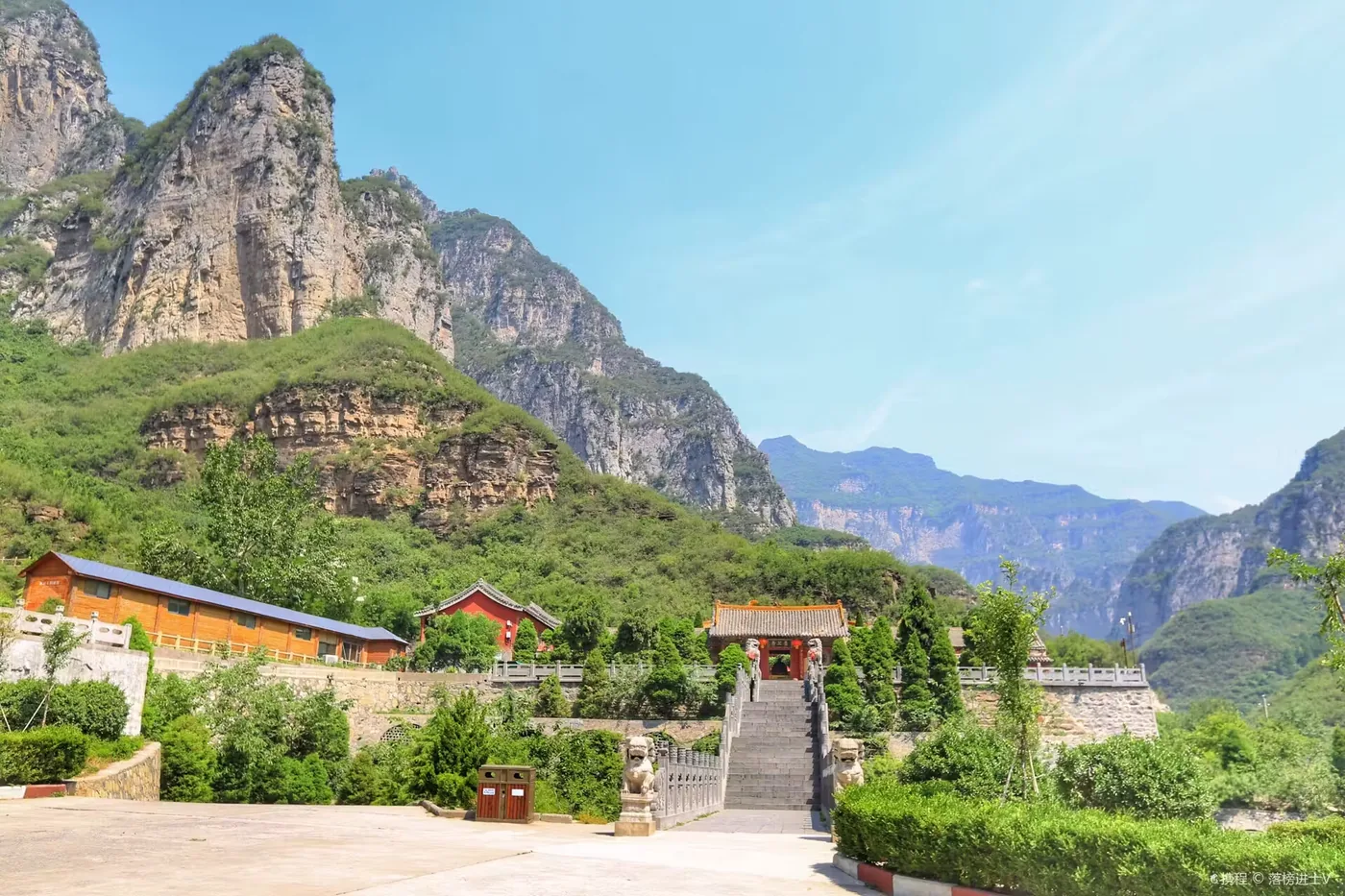 五龙口景区实景图片