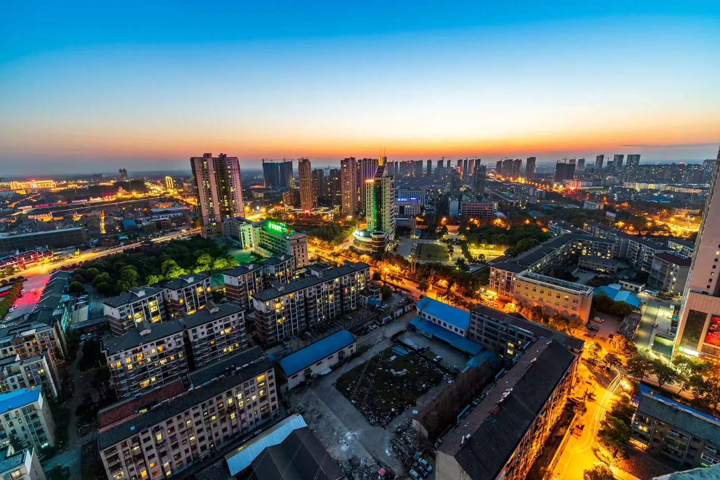 沔阳小镇风景图片