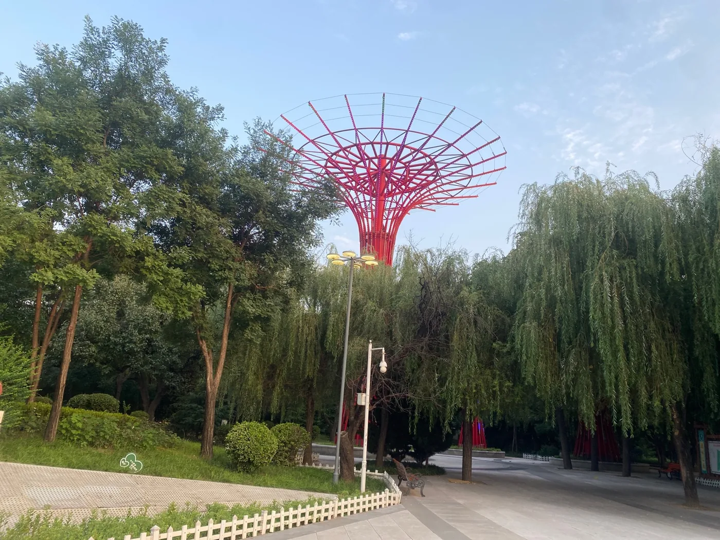 枣强董子公园实景图片