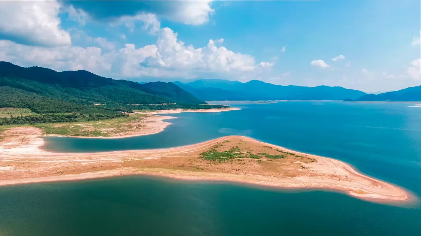 大广坝水库风景图片