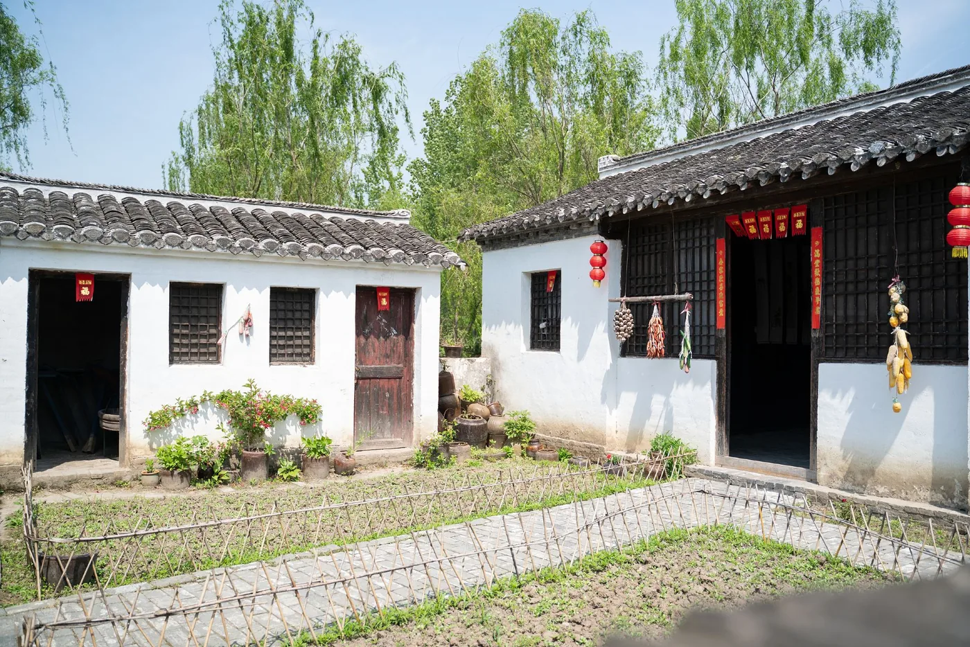 黄桥古镇实景图片