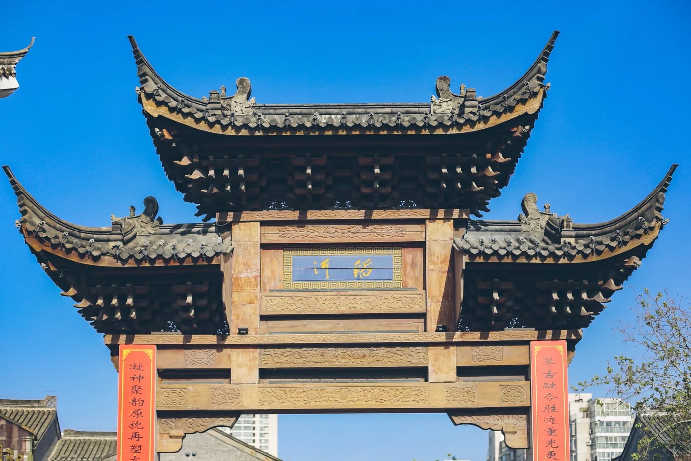 稻河古街区实景图片