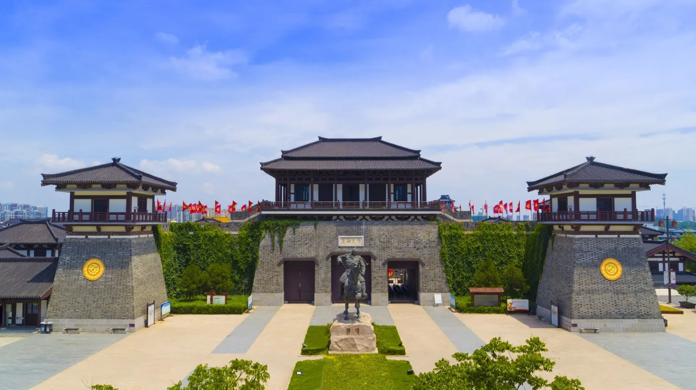 项王故里实景图片