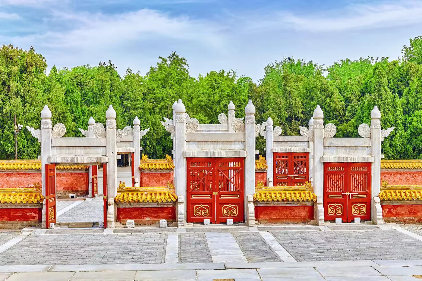 地坛公园实景图片