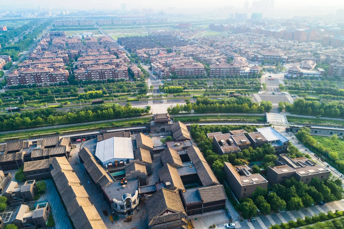 天津北塘古镇风景图片