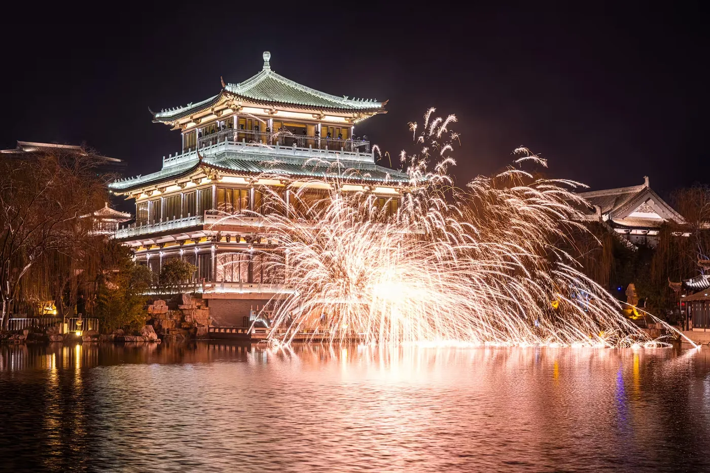 兰陵王墓风景图片