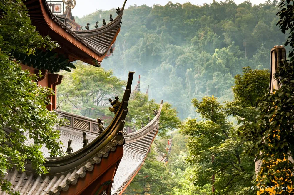 灵隐寺风景图片