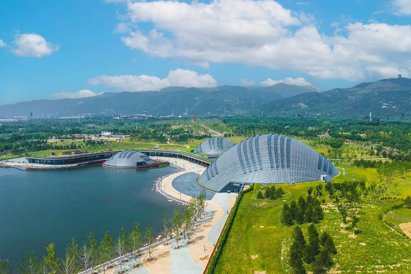 太原植物园实景图片