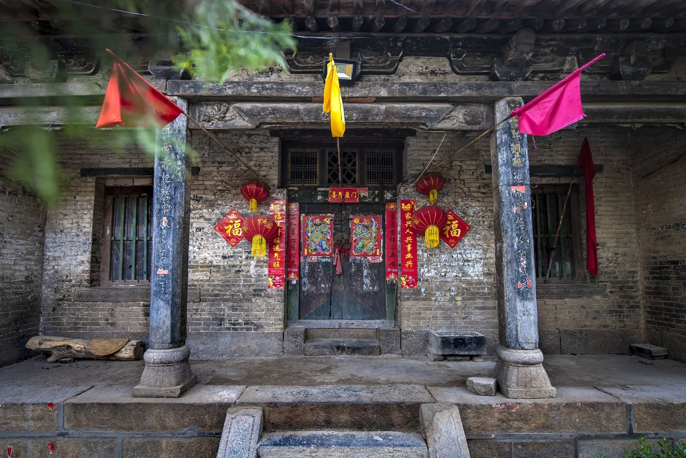 虹霓村风景图片