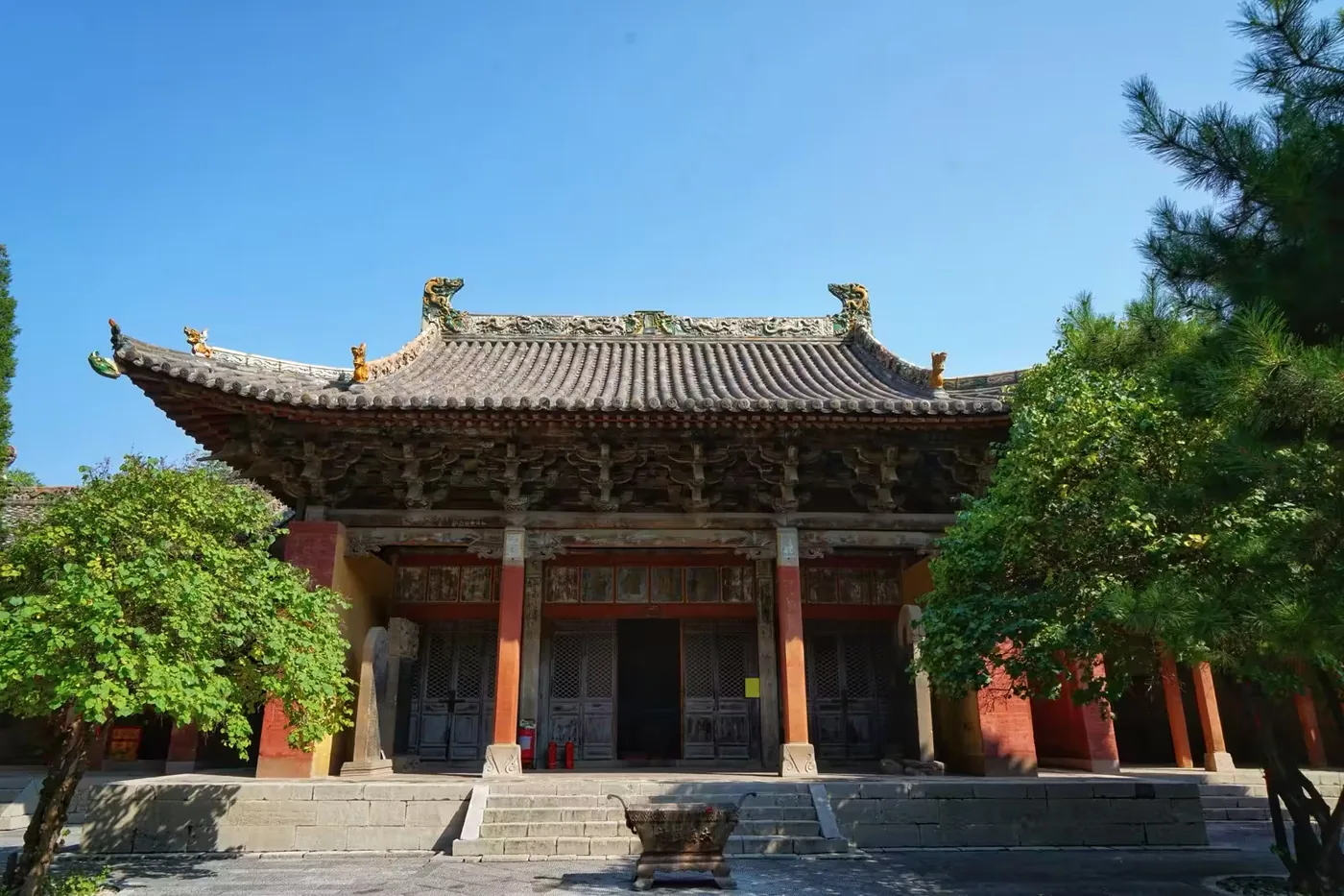 西溪二仙庙实景图片