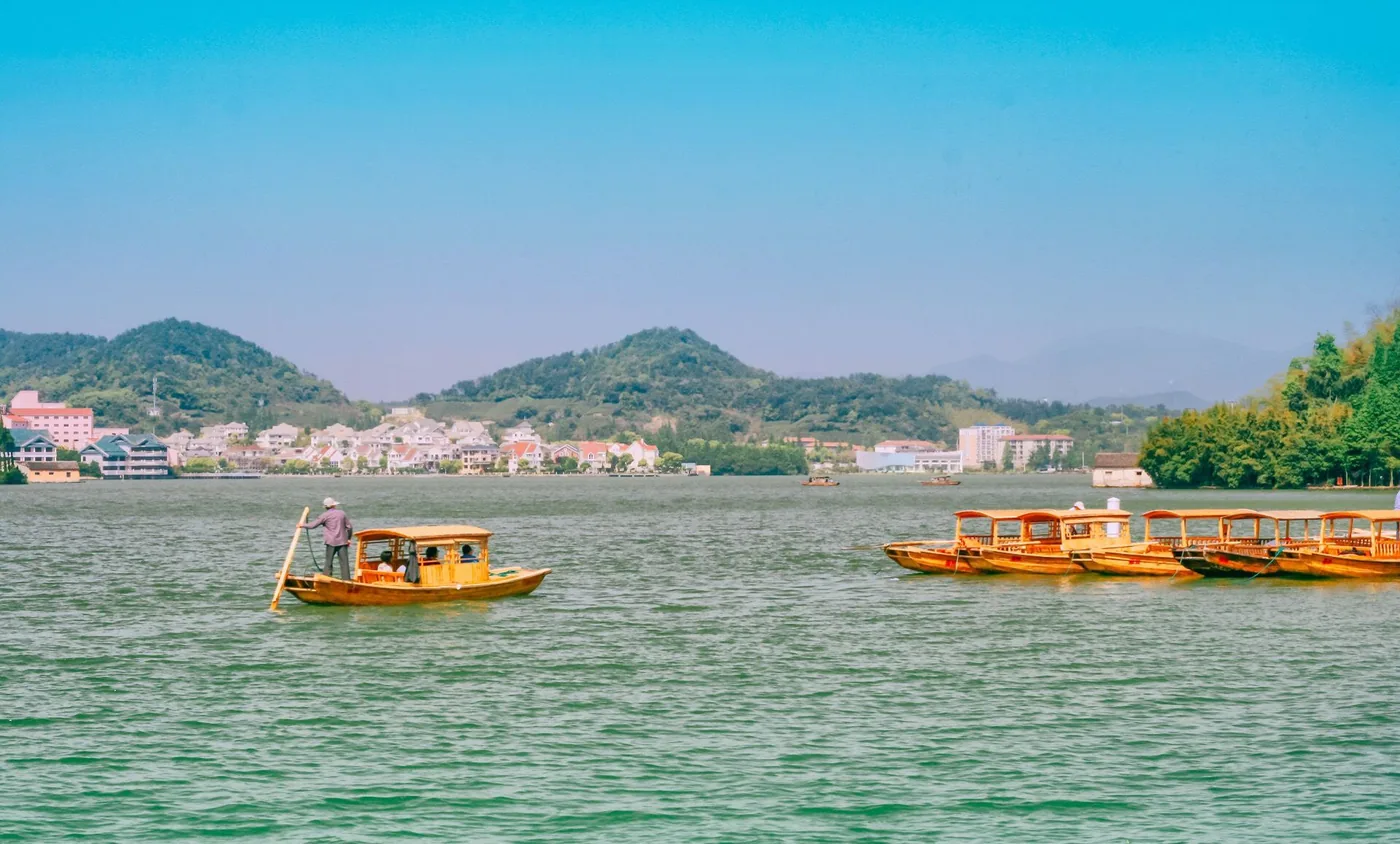 东钱湖风景图片