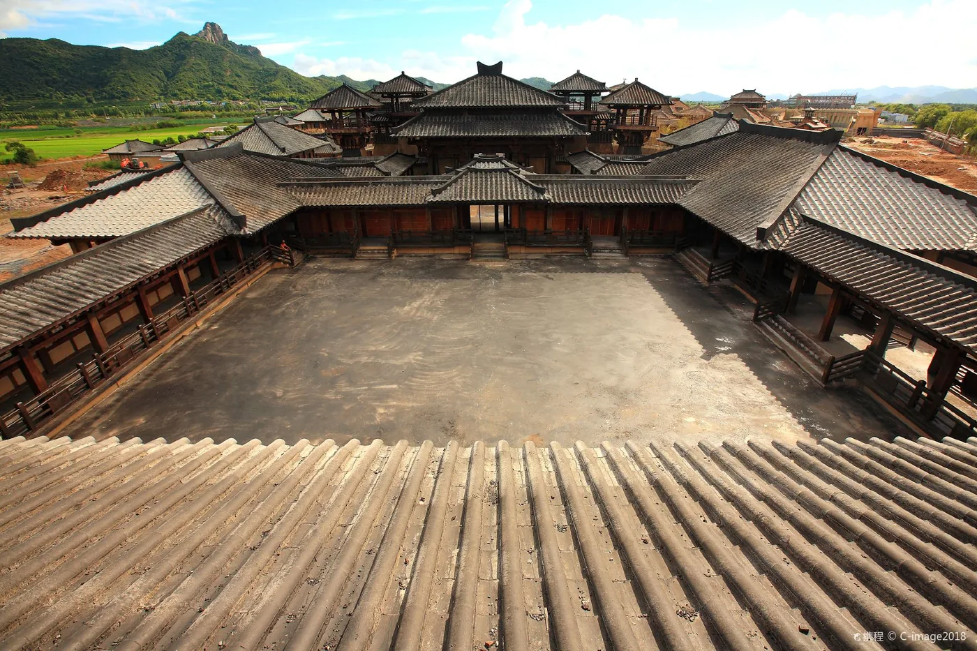 象山影视城风景图片