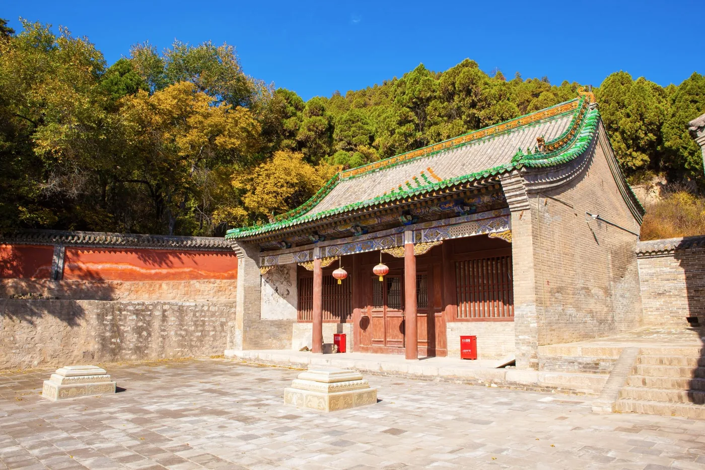 多福寺实景图片