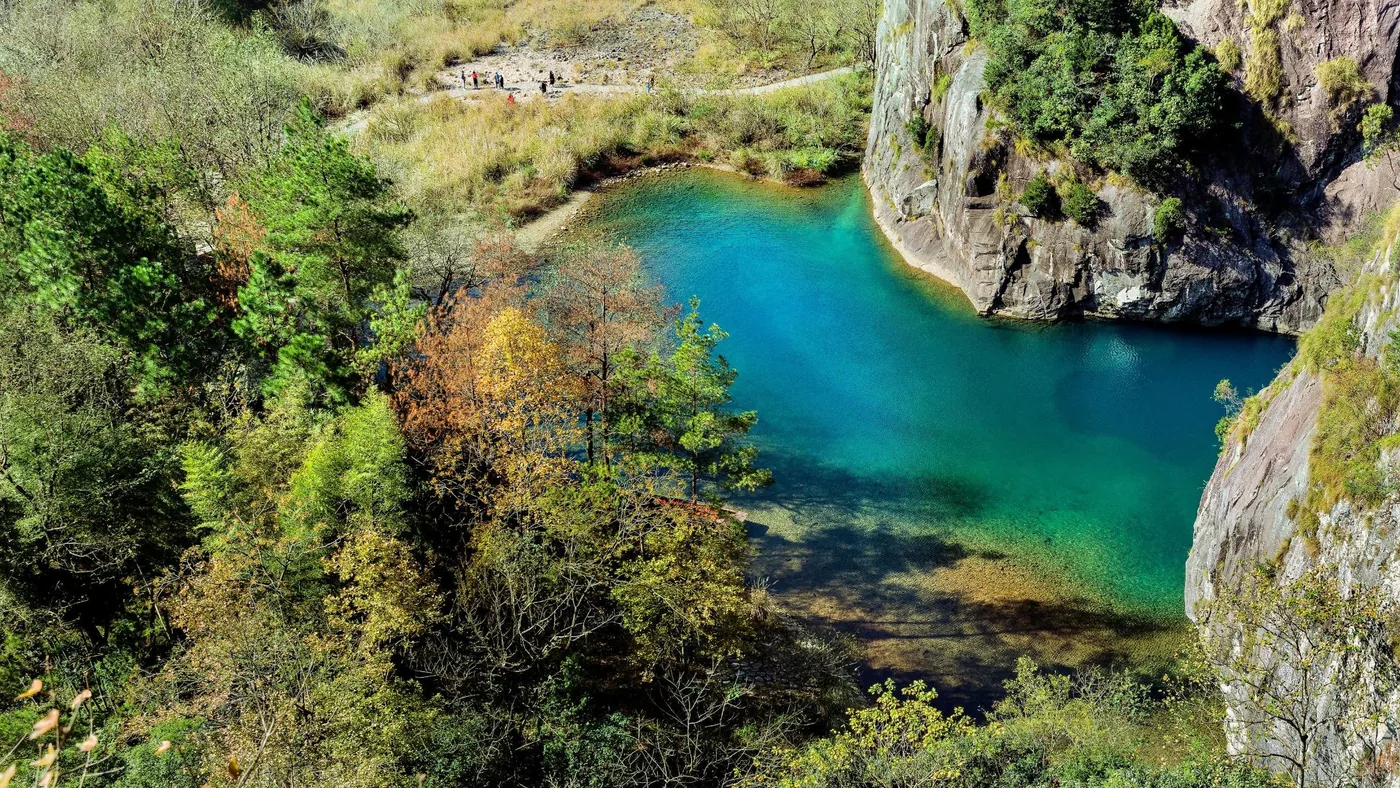 石桅岩风景图片