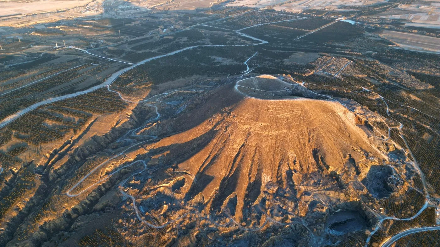 大同火山群实景图片