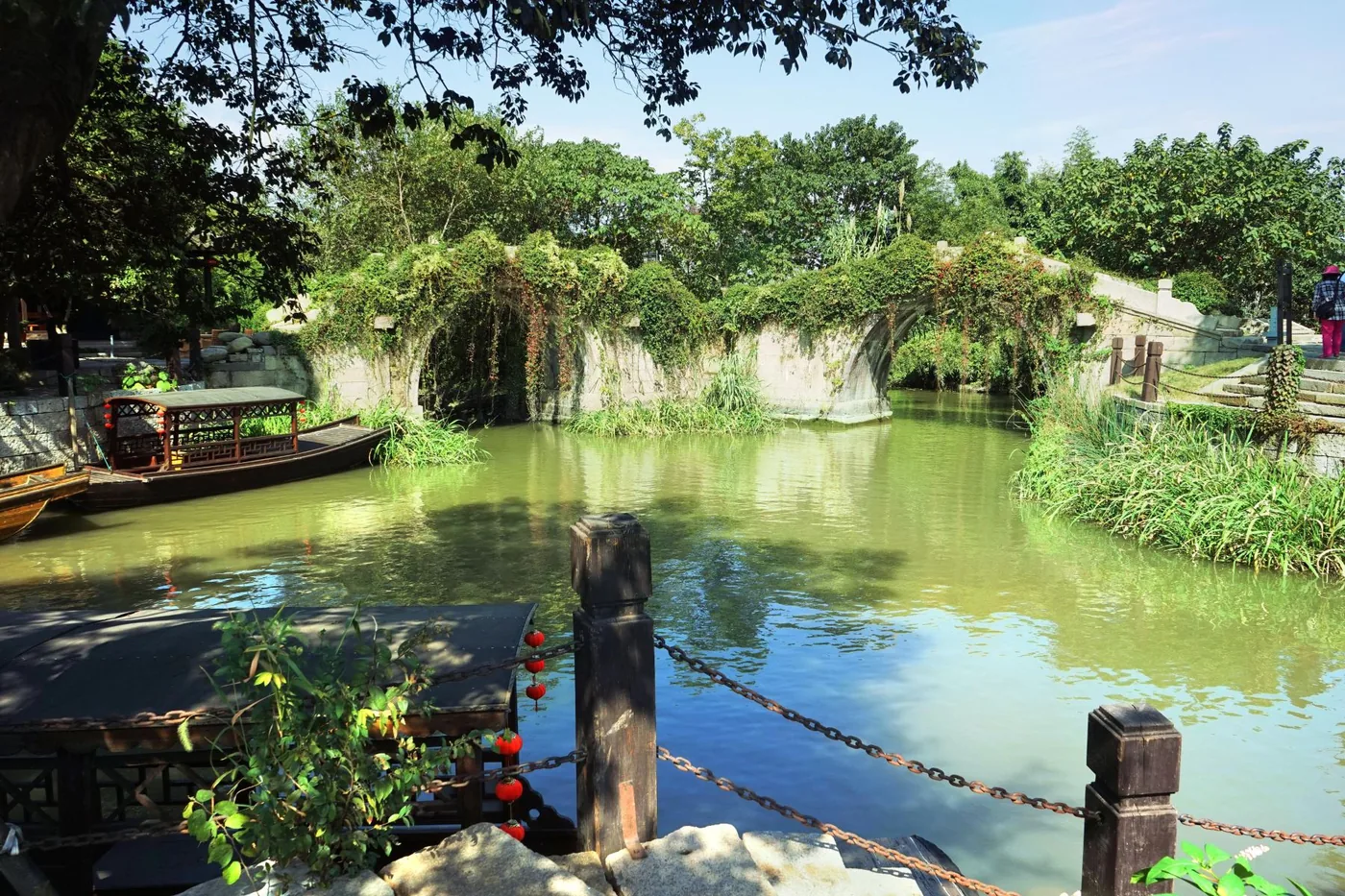梅花洲景区风景图片