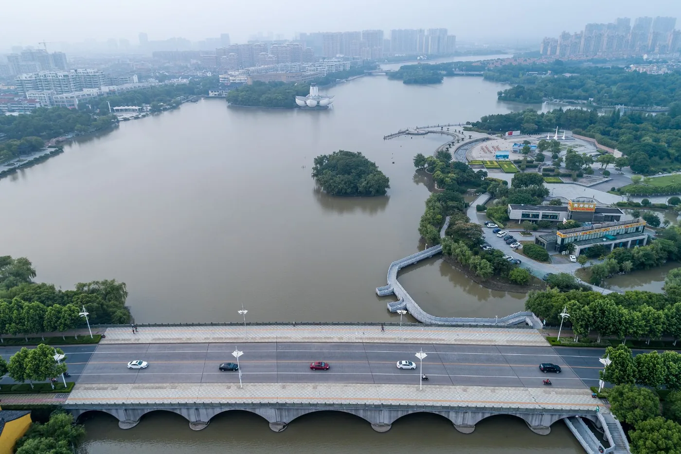 东湖景区风景图片
