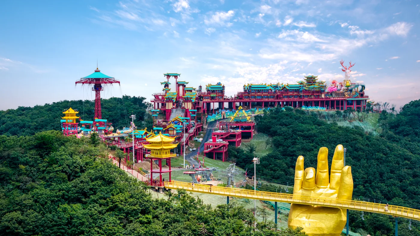 云上草原风景图片
