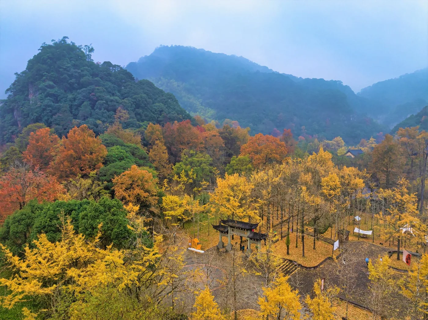五泄风景区实景图片