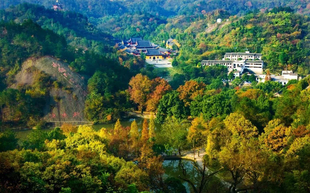 新昌大佛寺风景图片