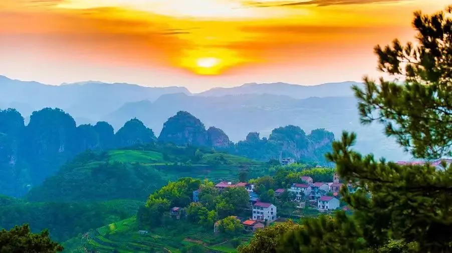 新昌大佛寺风景图片