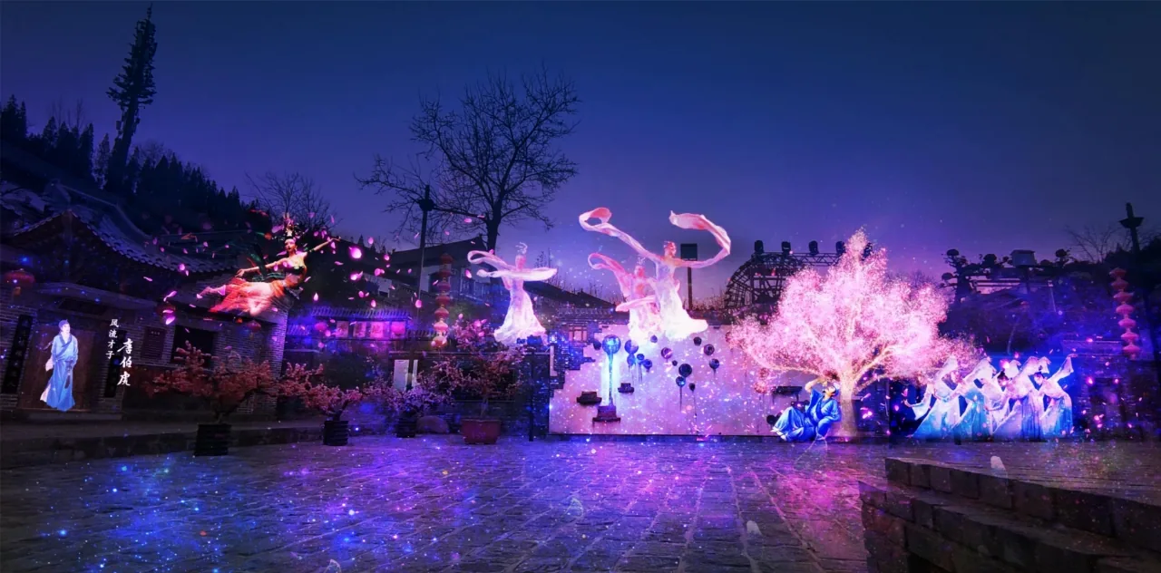 桃林沟景区实景图片