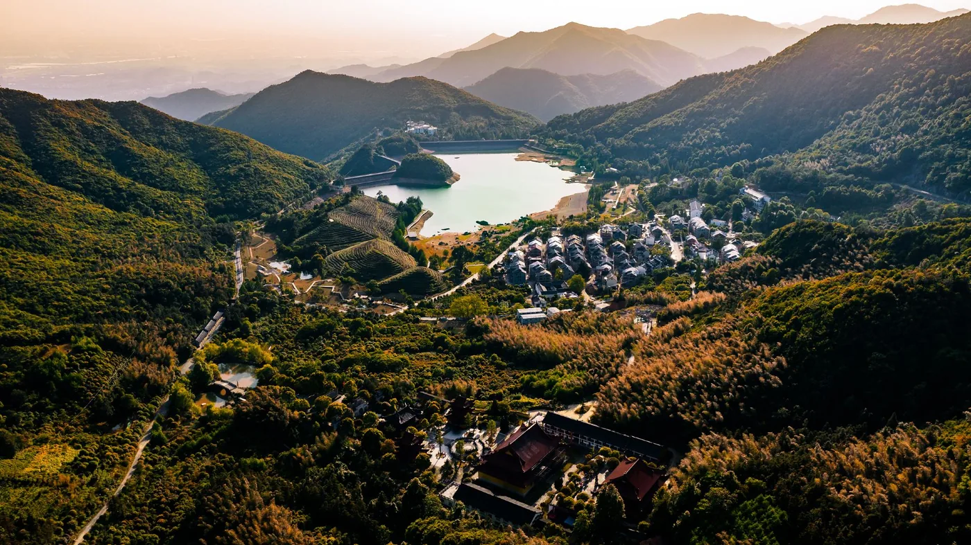大盘山实景图片