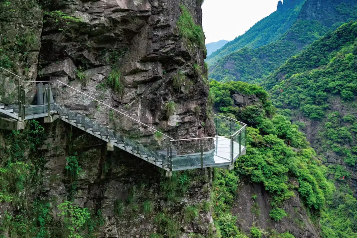 天脊龙门风景图片