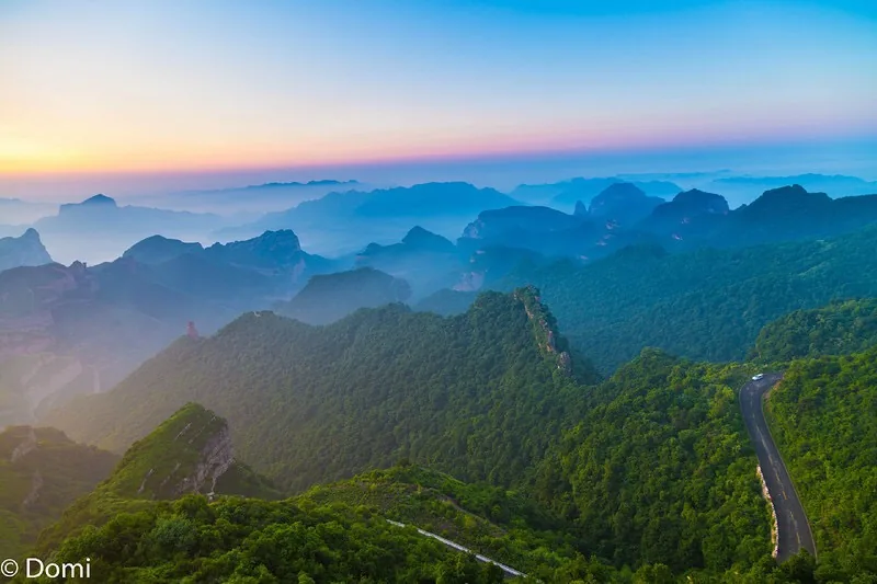 板山实景图片