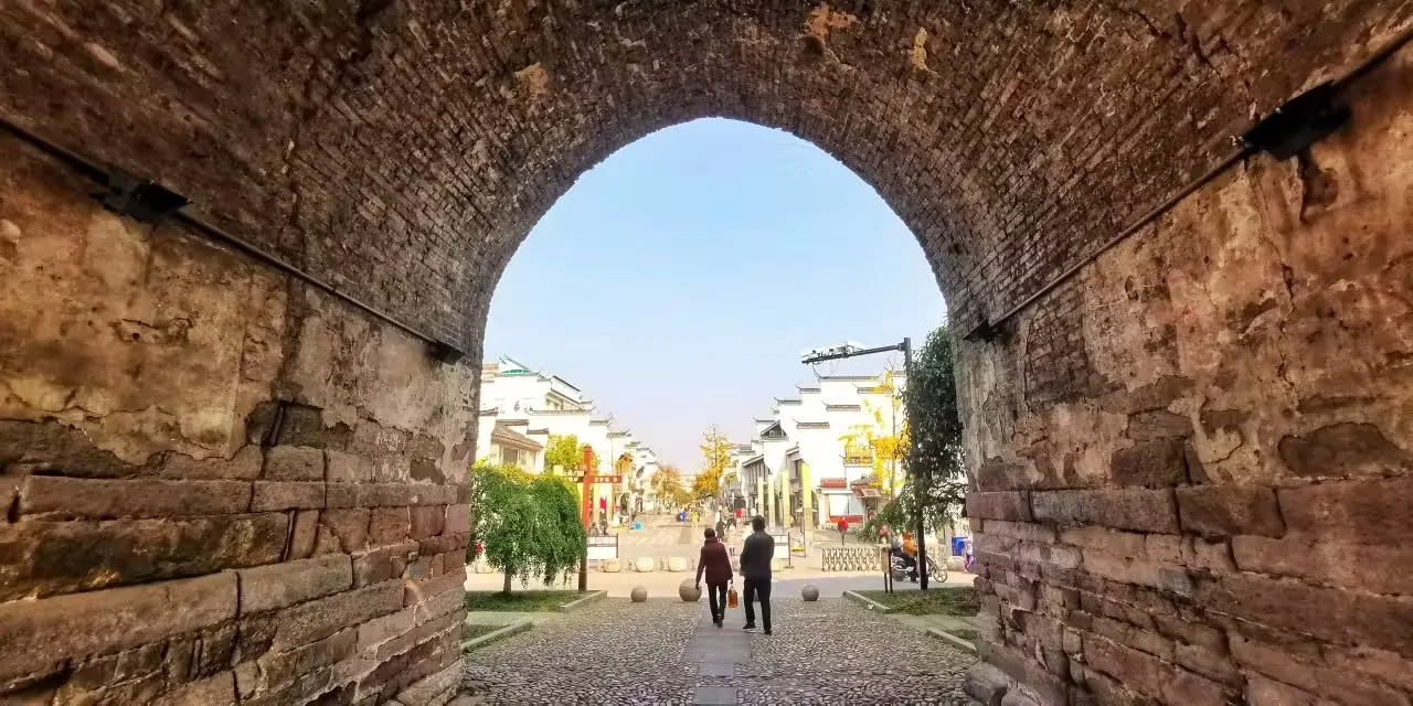 大南门遗址实景图片