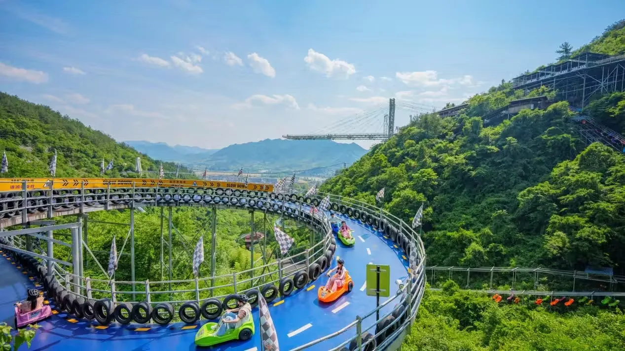 垂云通天河风景图片