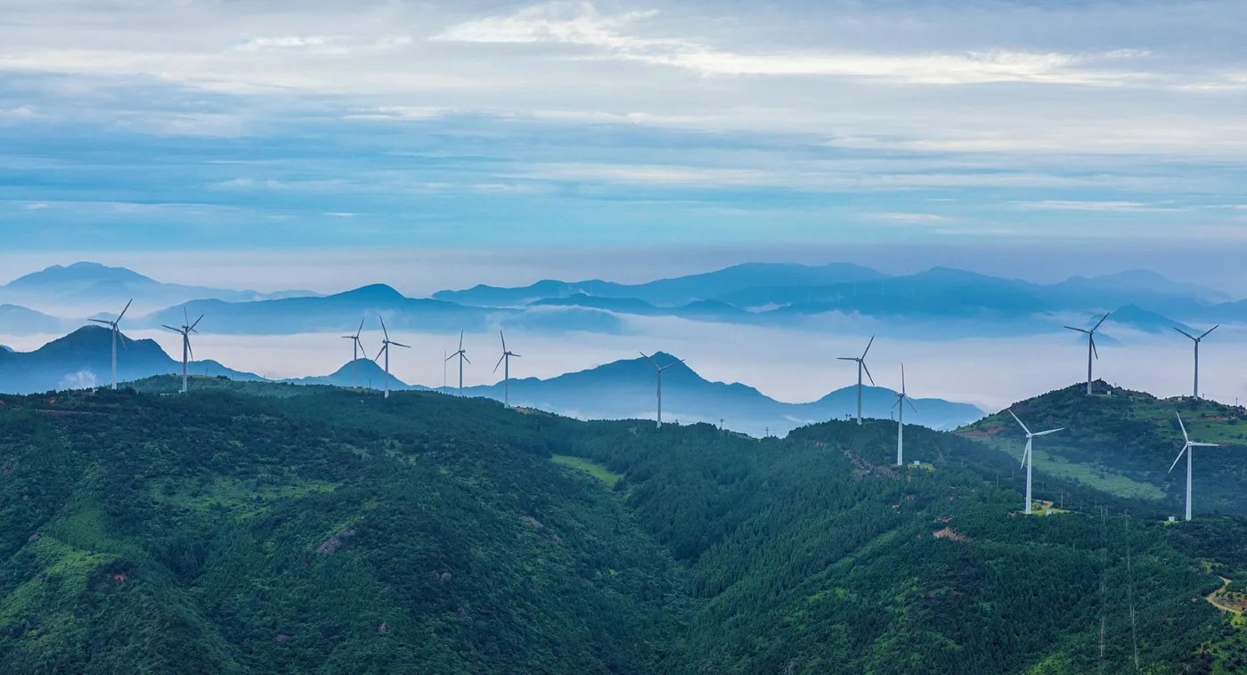括苍山风景图片