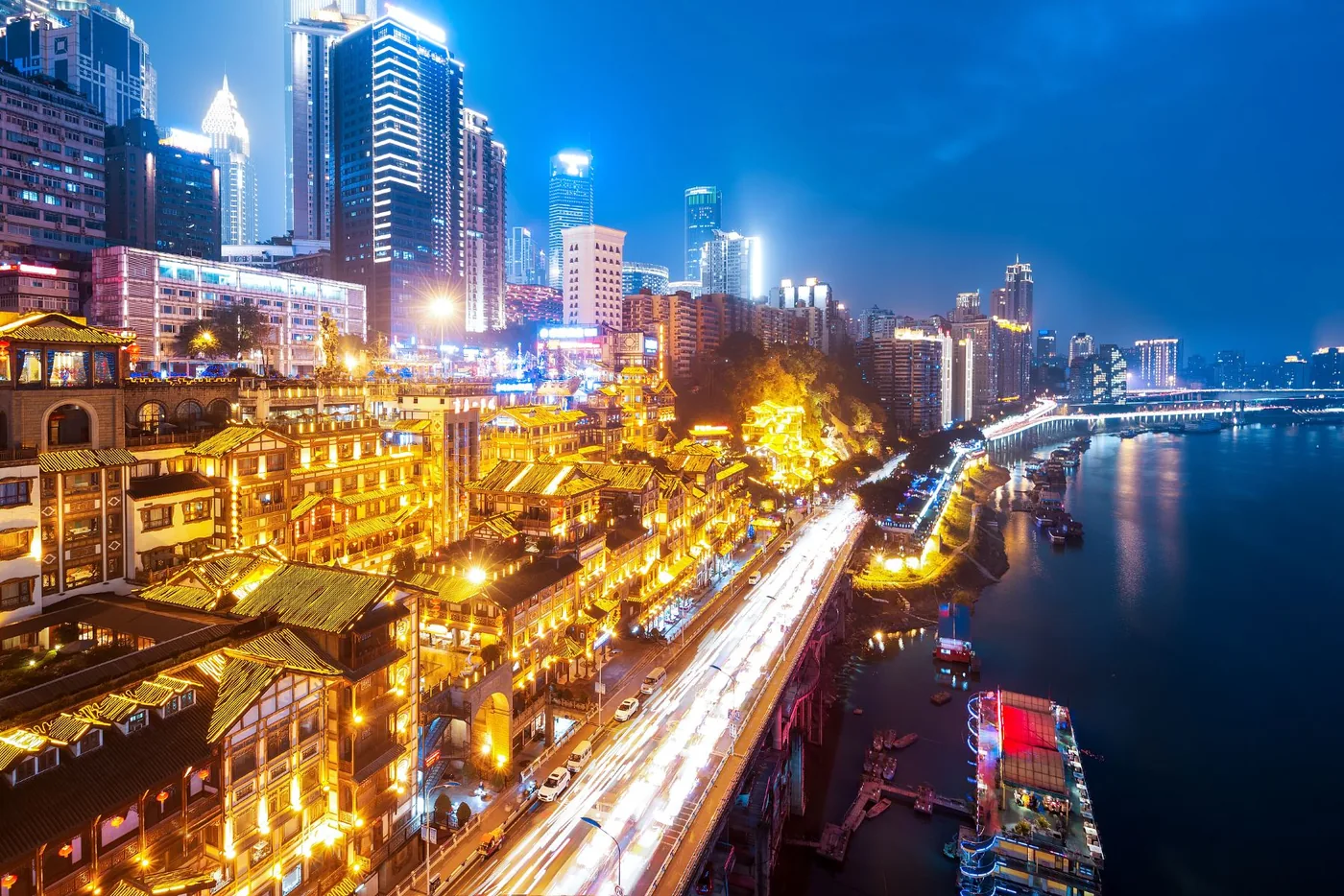洪崖洞风景图片