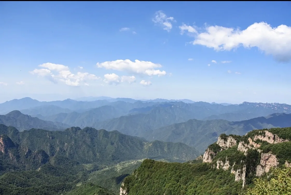 历山实景图片