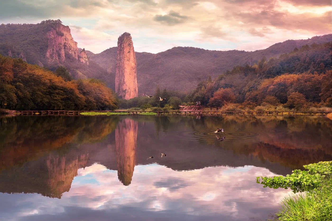 缙云仙都风景区风景图片