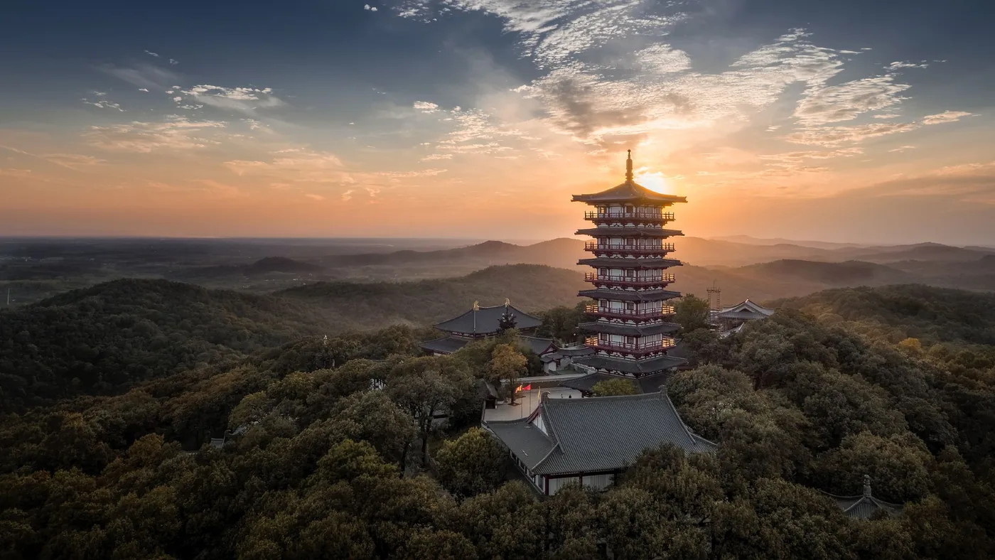 紫蓬山国家森林公园风景图片