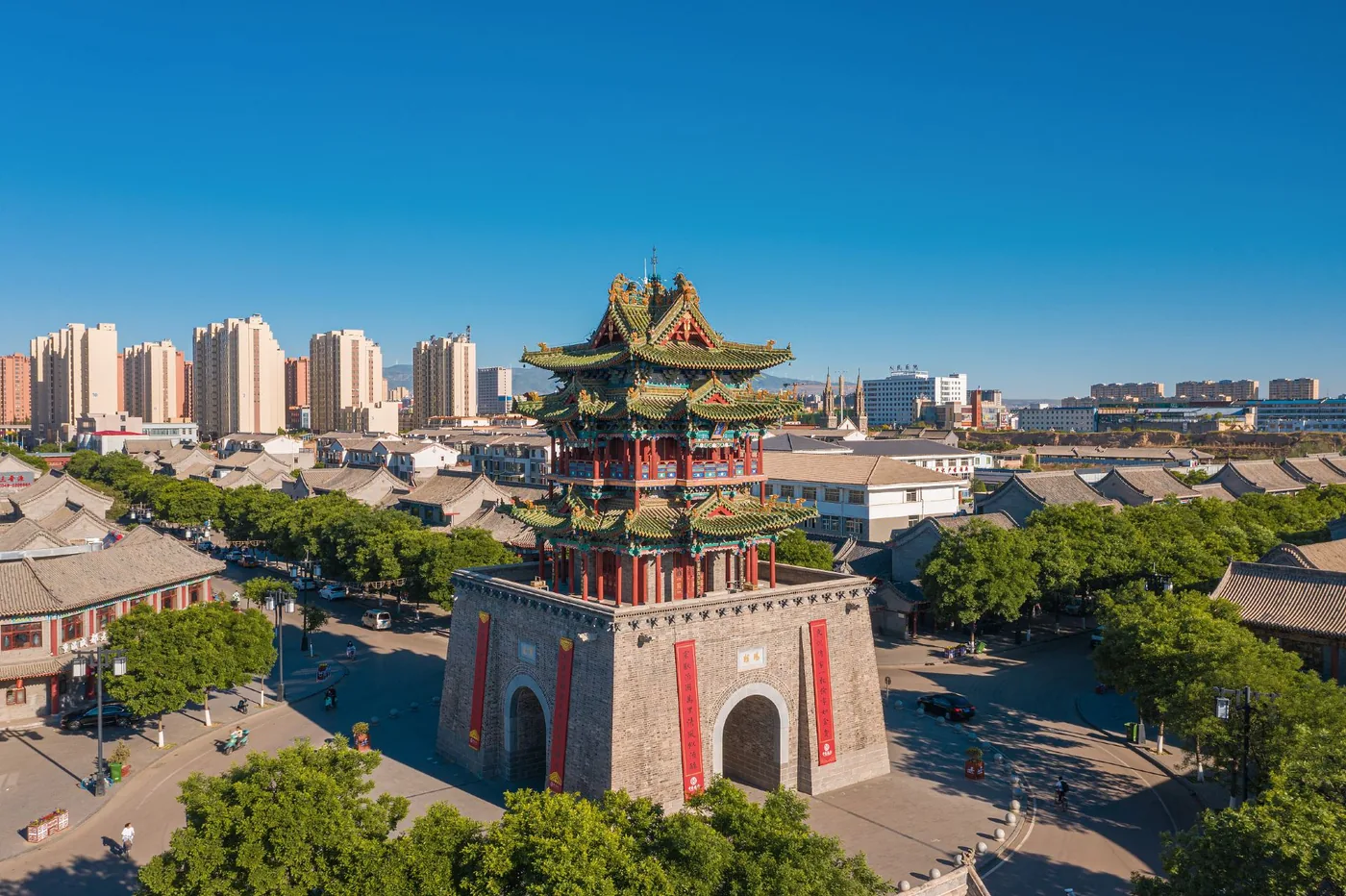 北固山风景区风景图片