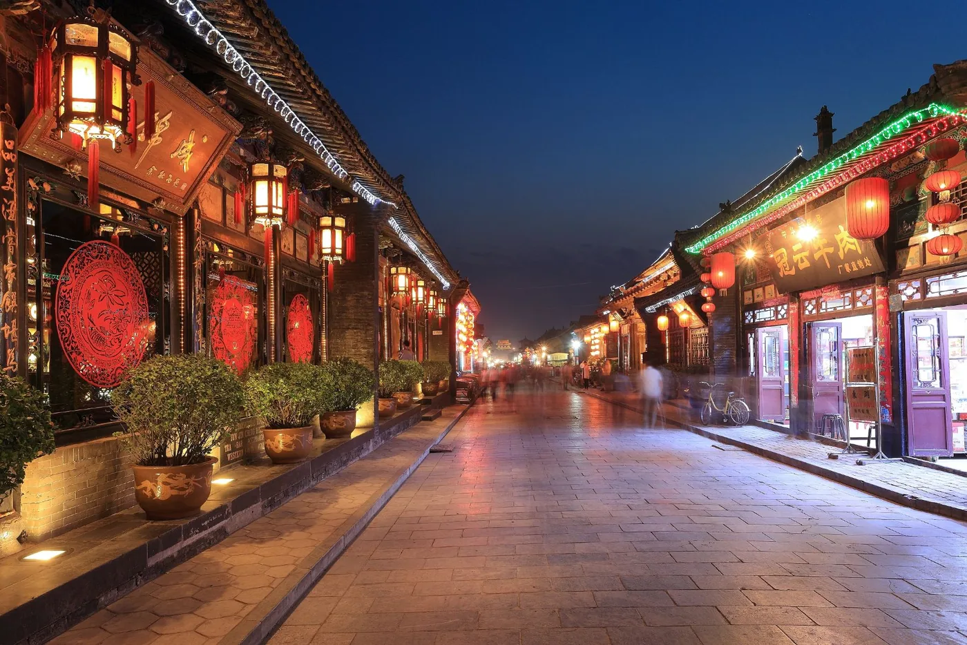 平遥古城风景图片