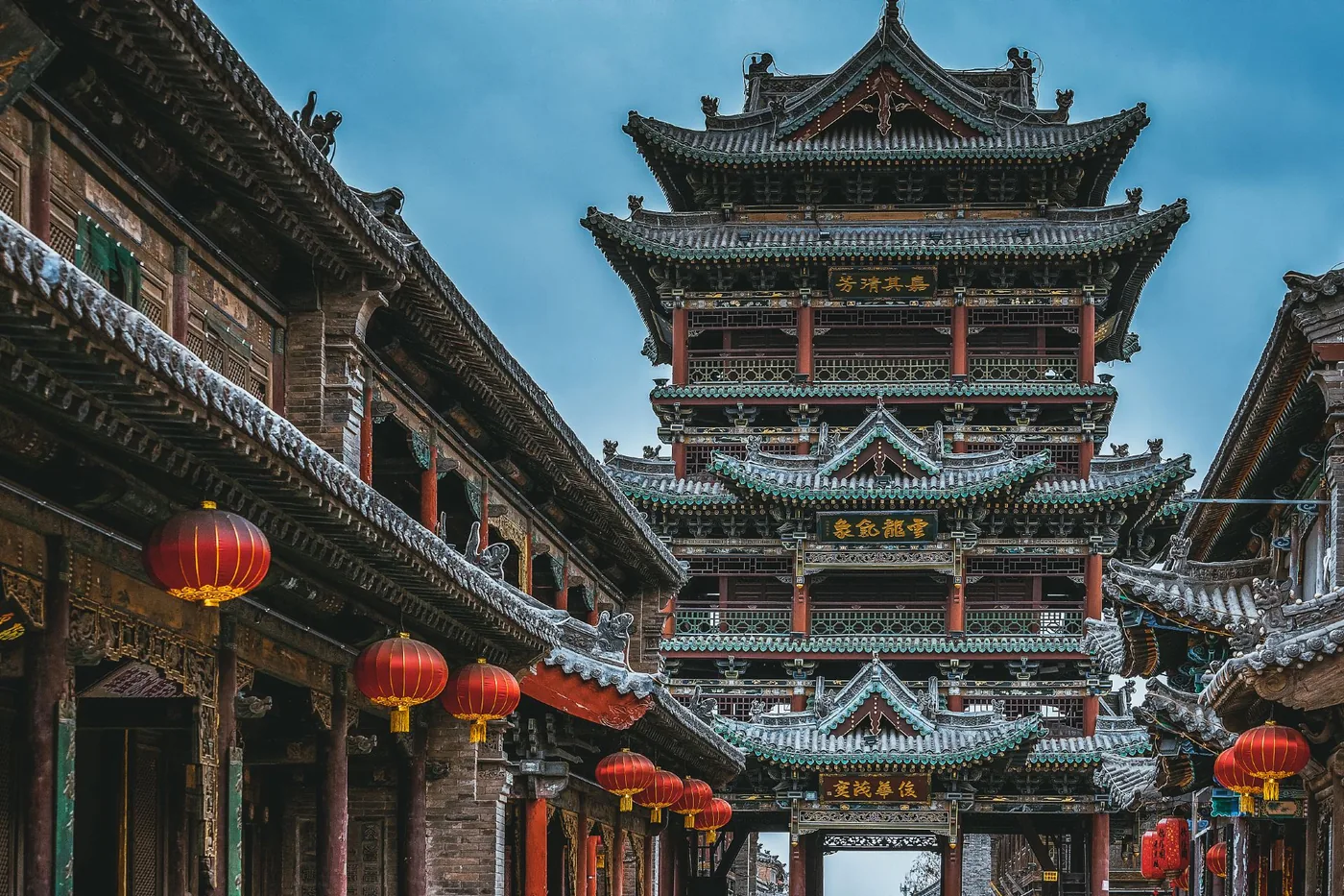 榆次老城实景图片