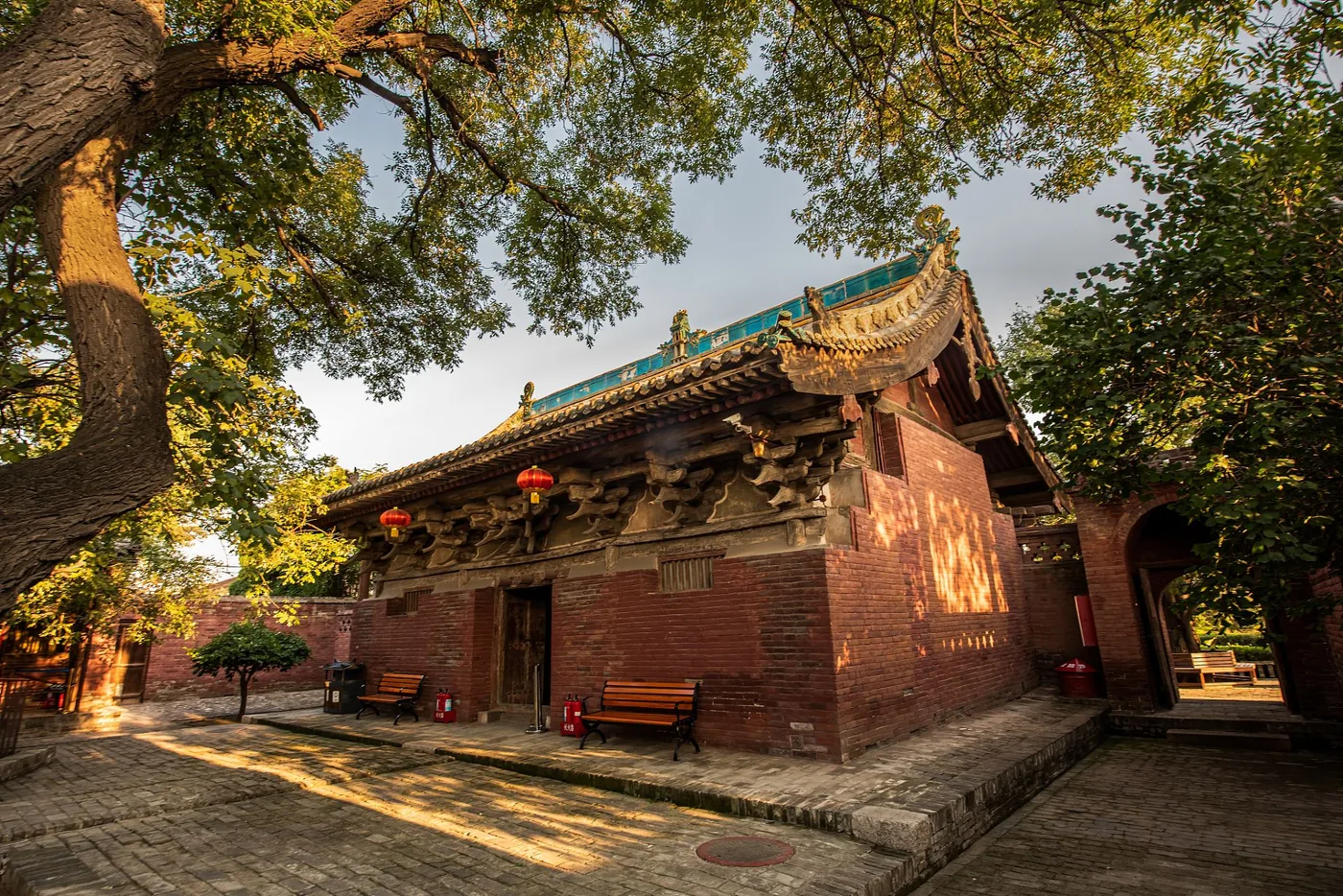 镇国寺实景图片