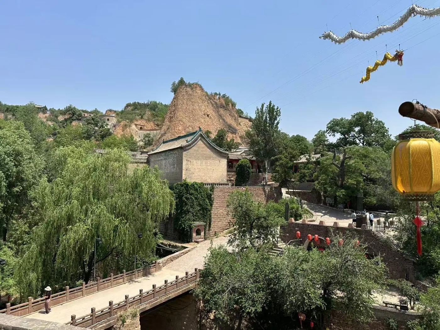 后沟古村实景图片