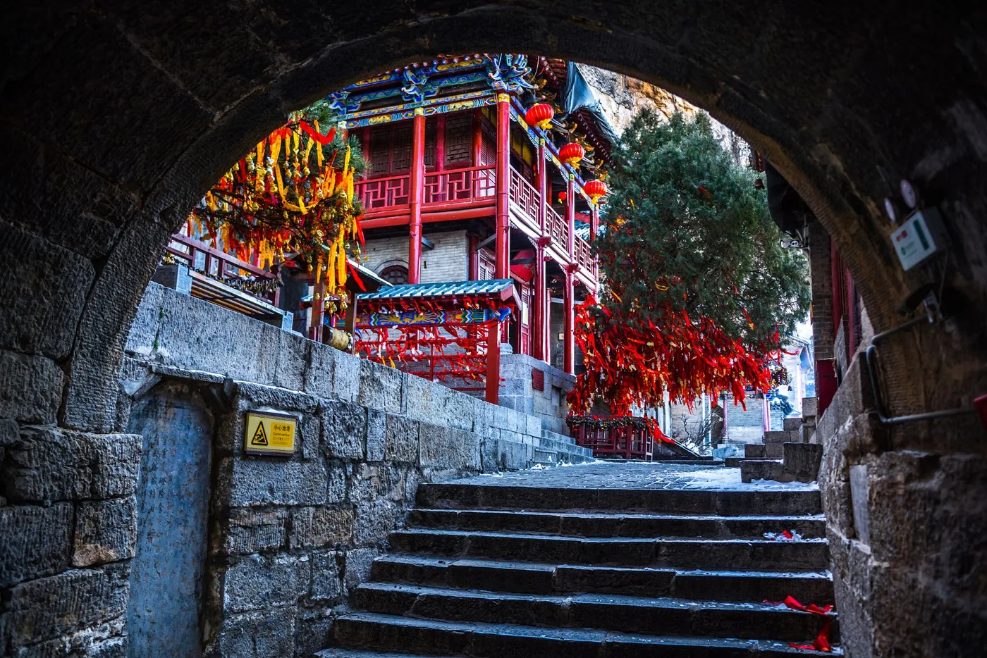 娲皇宫风景图片